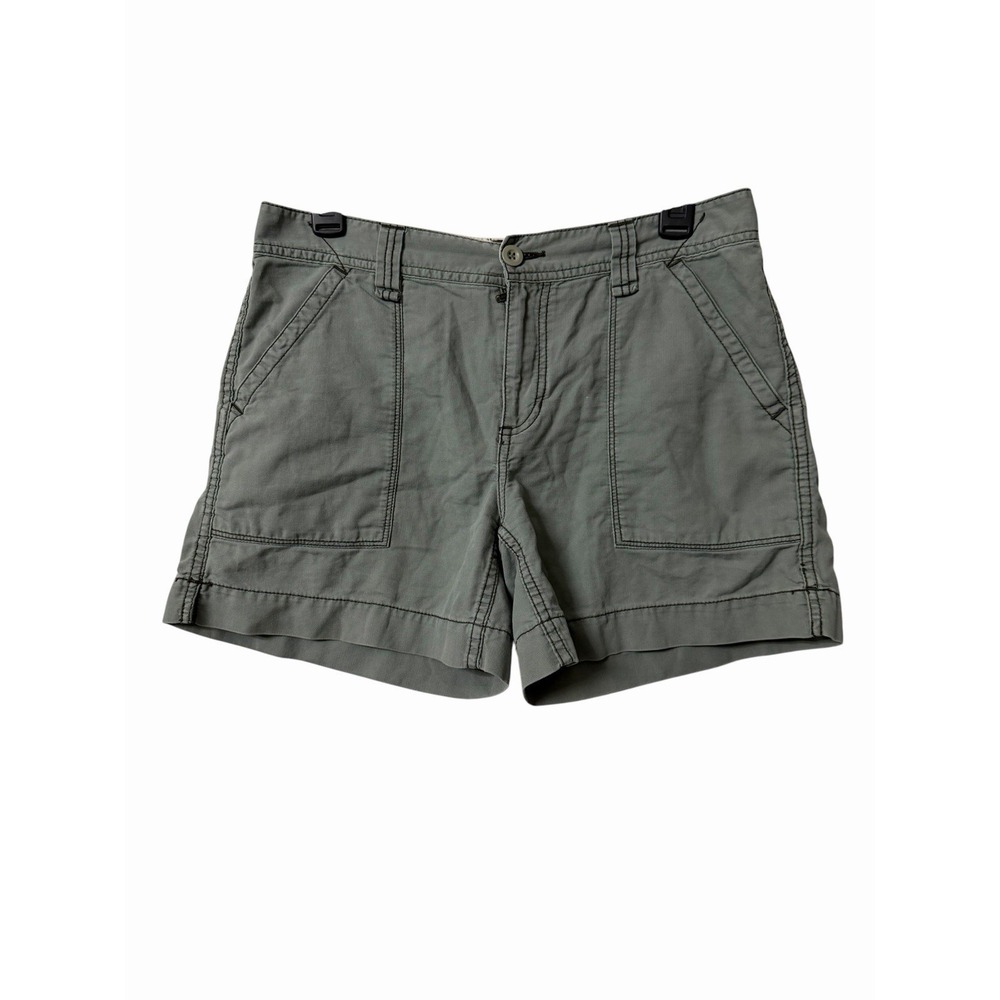 Polo Jeans Company Ralph Lauren Women's Utility Sage Green Cotton Safari Shorts